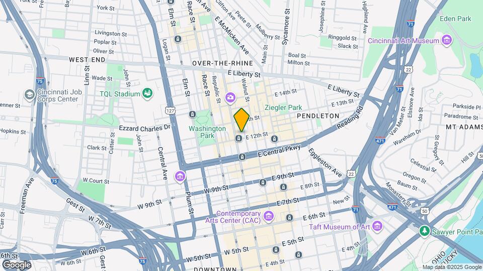 1201 Jackson St Map and Location Details