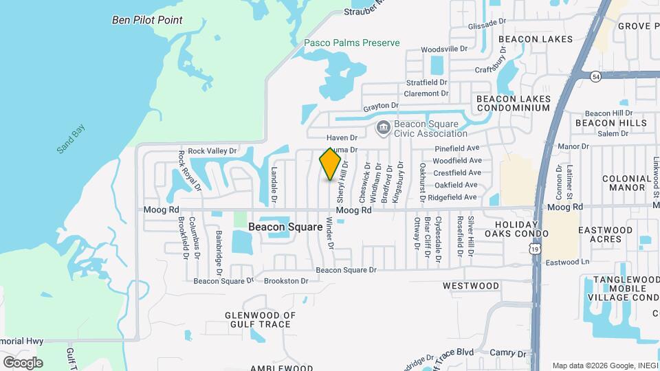 3554 Winder Dr Map and Location Details