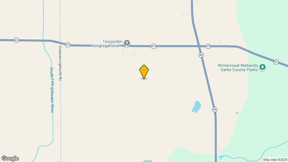 2837 OH-47 Map and Location Details