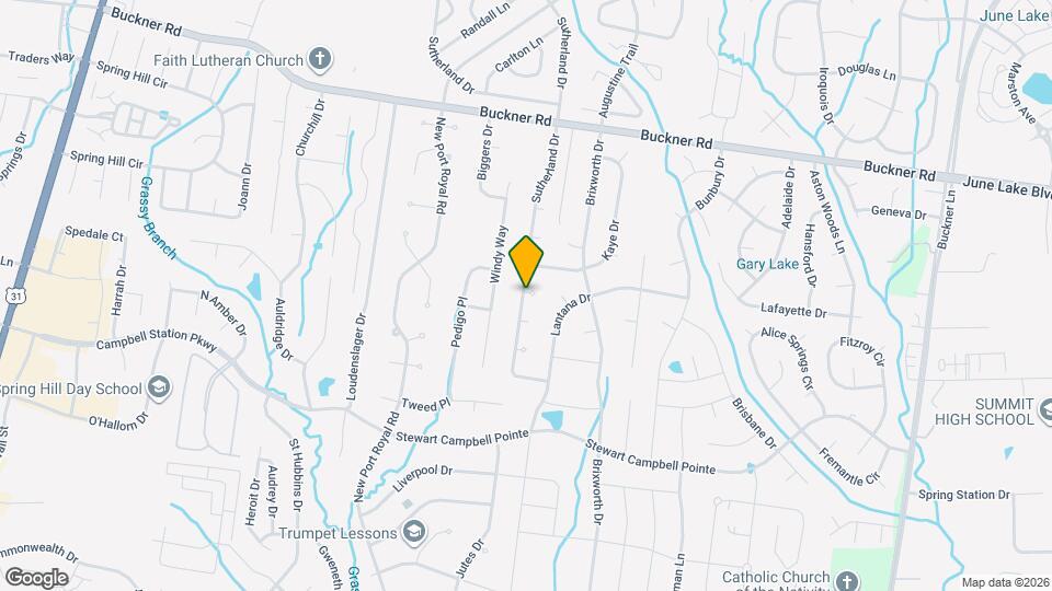 2821 Jason Ct Map and Location Details