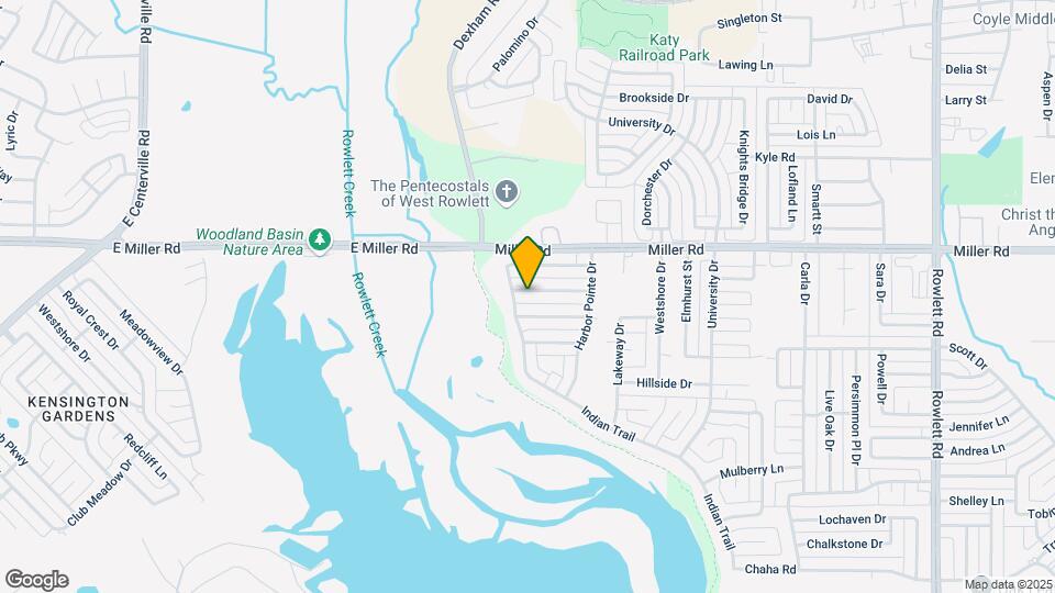 1810 Greenhill Dr Map and Location Details