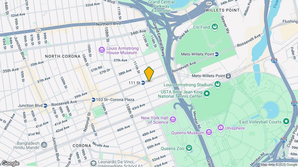 111-18 Roosevelt Ave Mapa y Detalles de la Ubicación