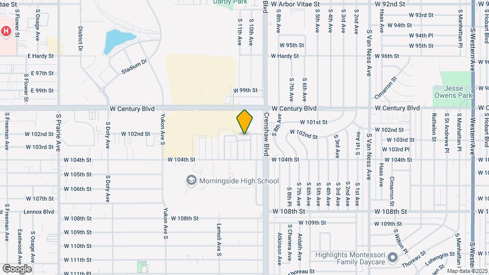 3209 Bartdon Ave Map and Location Details