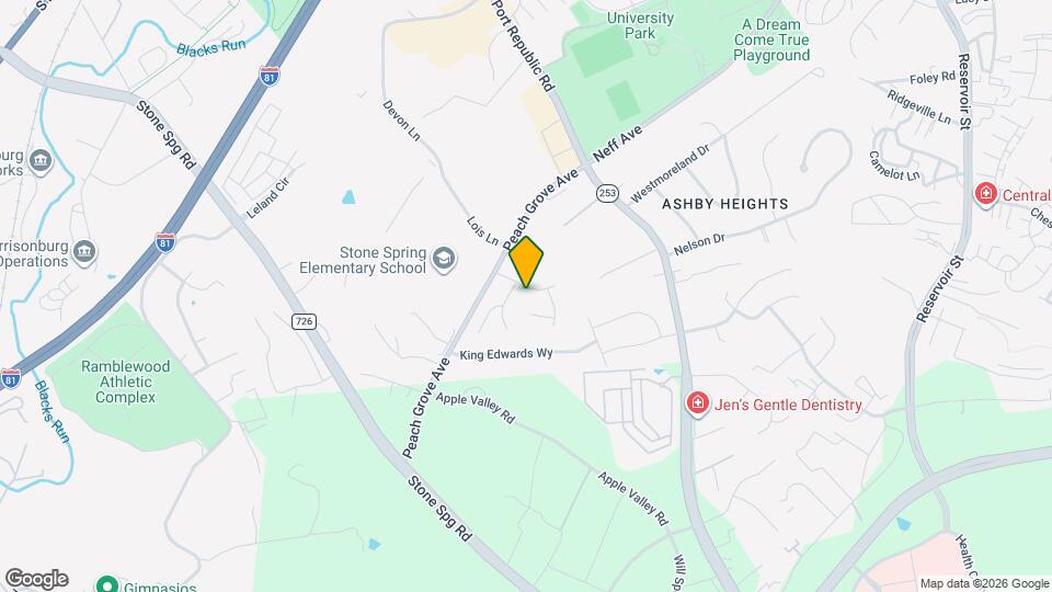 1141 Decca Dr Map and Location Details