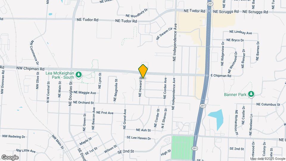 608 NE Florence Ave Map and Location Details