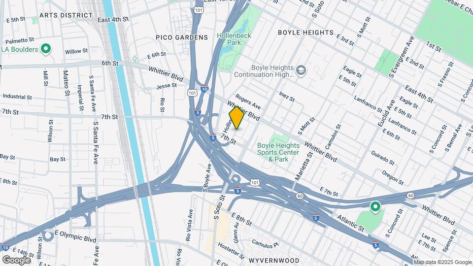 960 S Breed St Mapa y Detalles de la Ubicación