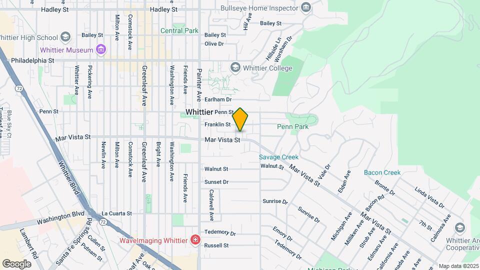 7354 Valley View Ave Map and Location Details