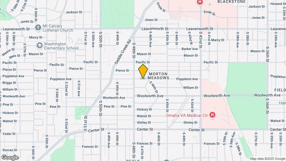 4667 Poppleton Ave Mapa y Detalles de la Ubicación