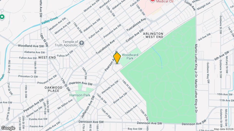 916 14th St SW Map and Location Details