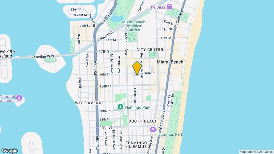 1557 Euclid Ave Mapa y Detalles de la Ubicación