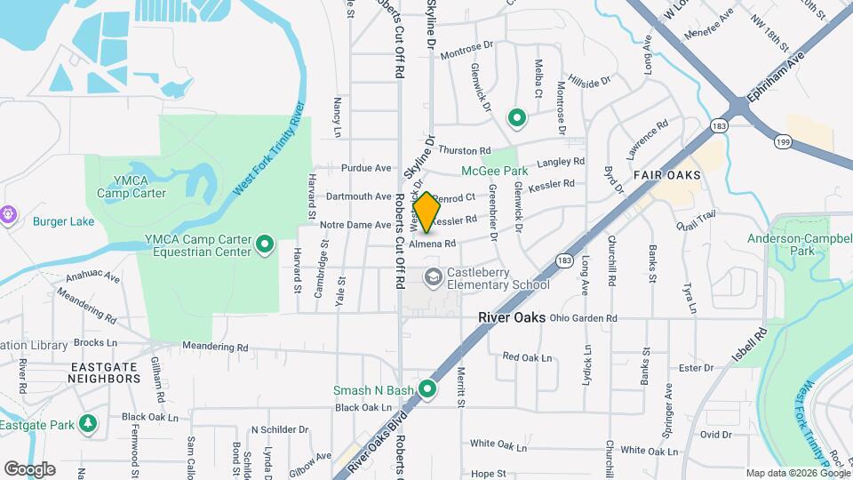 5136 Almena Rd Map and Location Details