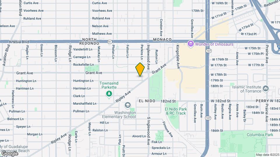 2621 Huntington Ln Map and Location Details