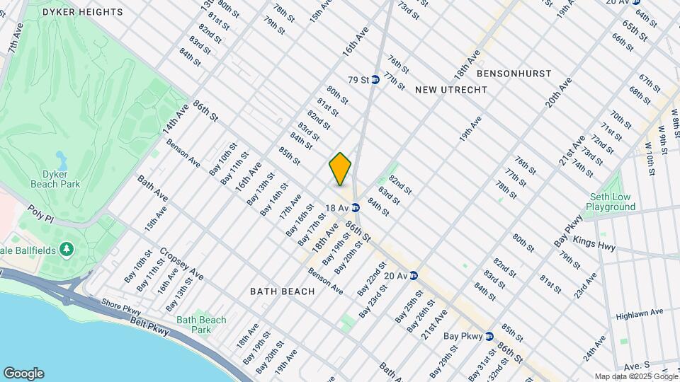1745 85th St Mapa y Detalles de la Ubicación