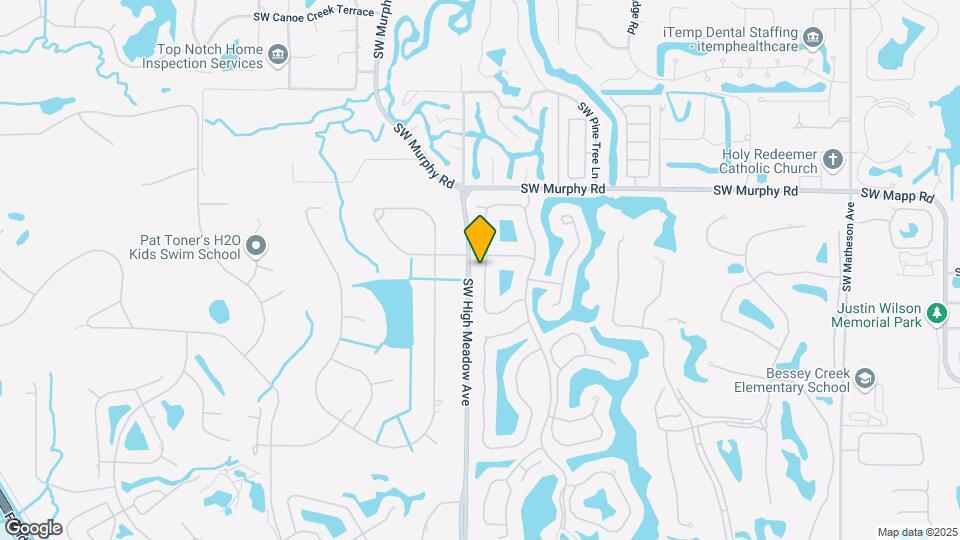 1625 SW Waterfall Blvd Map and Location Details