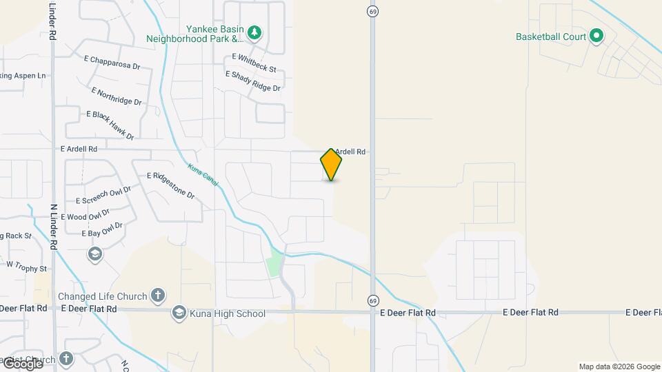 1343 E Fort Erie St Mapa y Detalles de la Ubicación