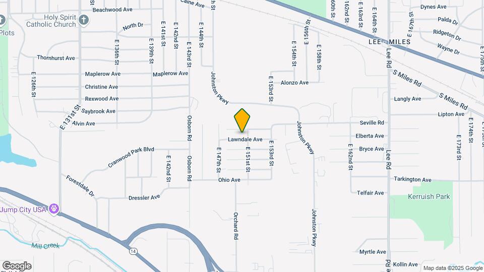 15005 Lawndale Ave Map and Location Details