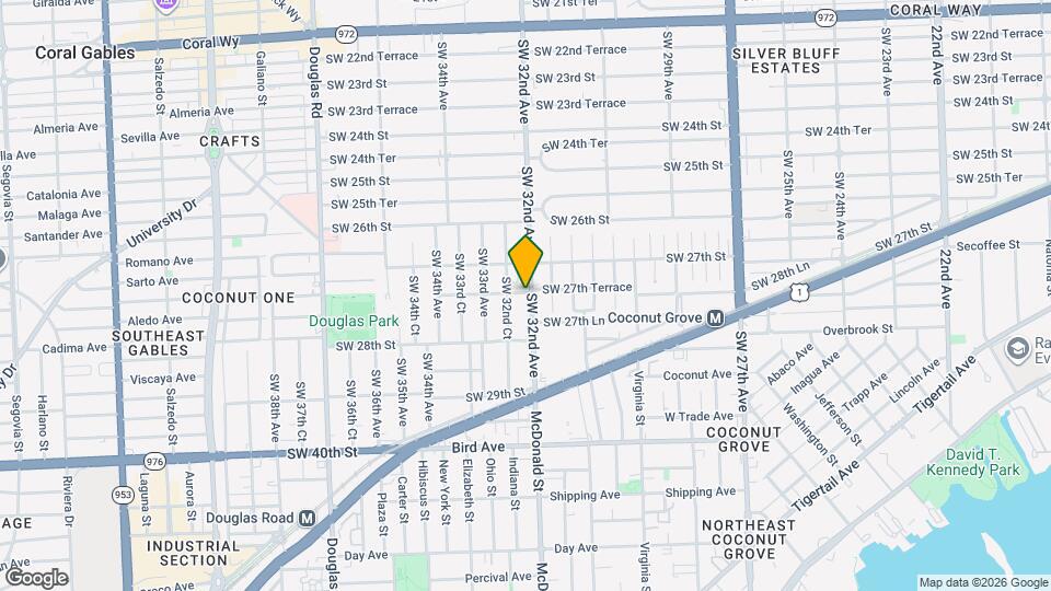 2742 SW 32nd Ave Map and Location Details