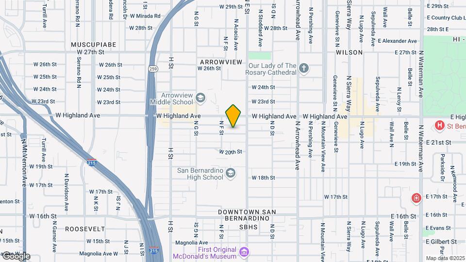 556-560 W 21st St Map and Location Details