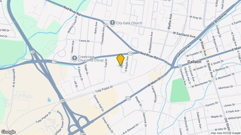 164 S Ford St Map and Location Details