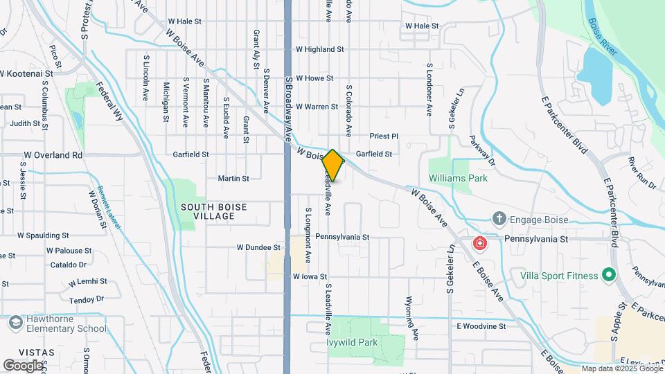 1936 S Leadville Ave Map and Location Details