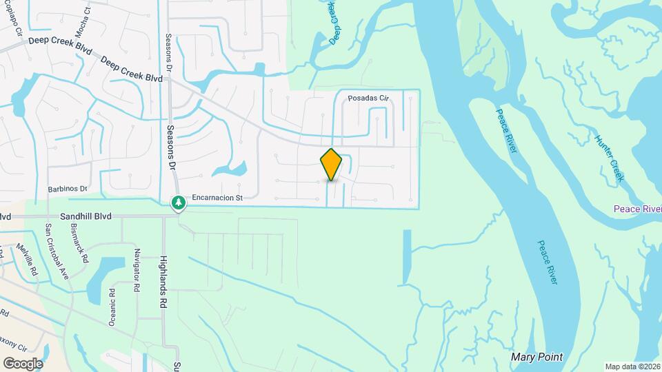 463 Gallegos St Map and Location Details