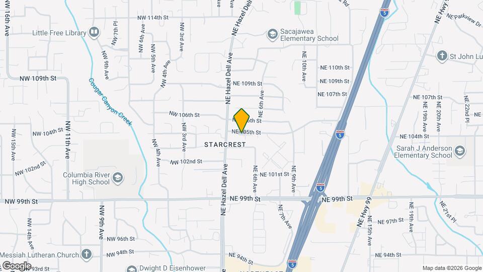 345 NE 105th St Map and Location Details