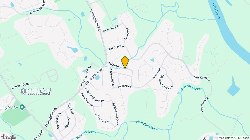 212 Raintree Dr Map and Location Details