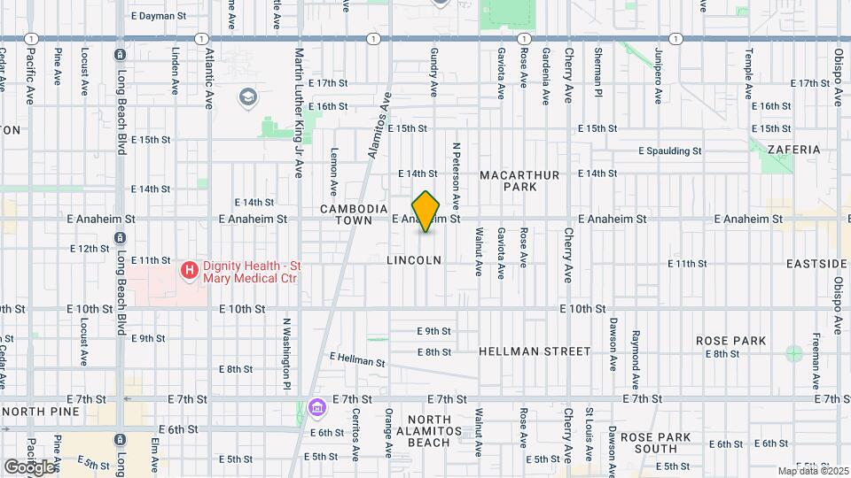 1202 Mahanna Ave Mapa y Detalles de la Ubicación