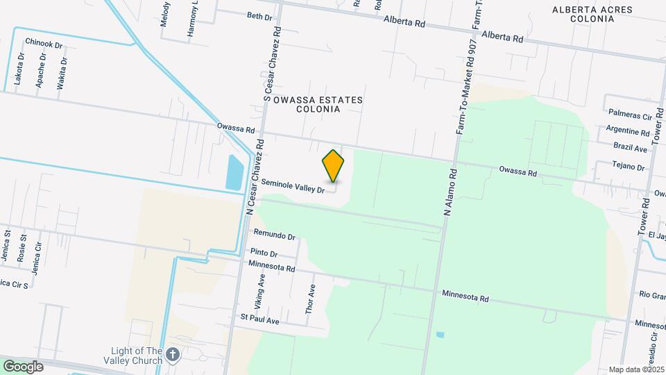 1422 Seminole Valley Dr Map and Location Details