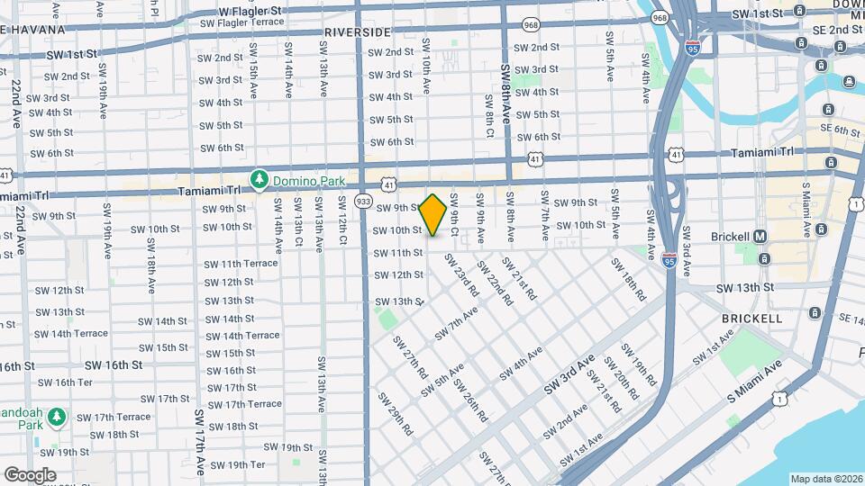 1029 SW 10th Ave Map and Location Details