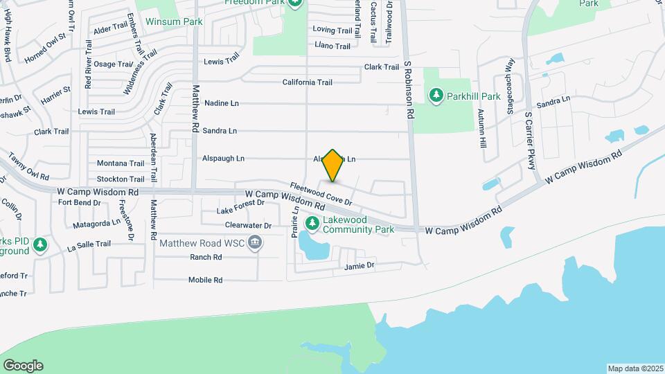 1027 Fair Oaks Dr Map and Location Details