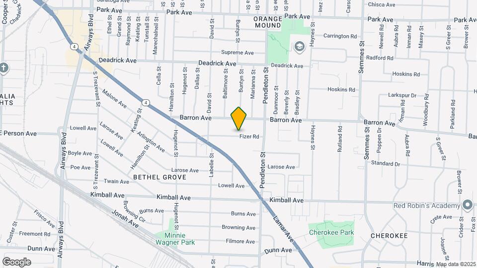 2712 Fizer Rd Map and Location Details