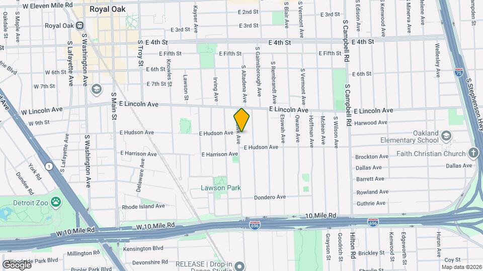 1007 Mohawk Ave Map and Location Details