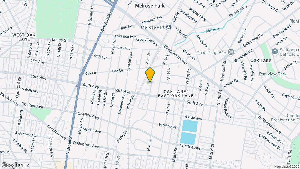 6638 N 8th St Mapa y Detalles de la Ubicación