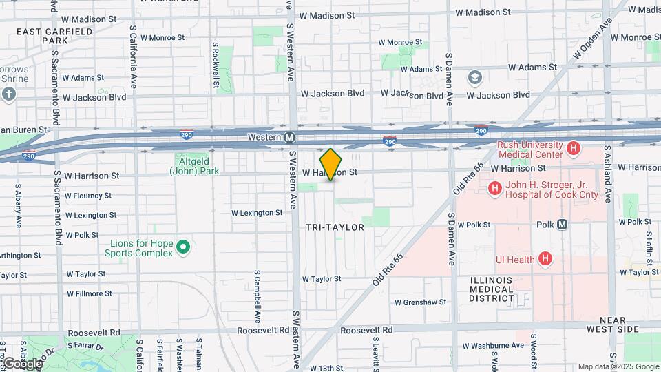 620 S Oakley Blvd Map and Location Details