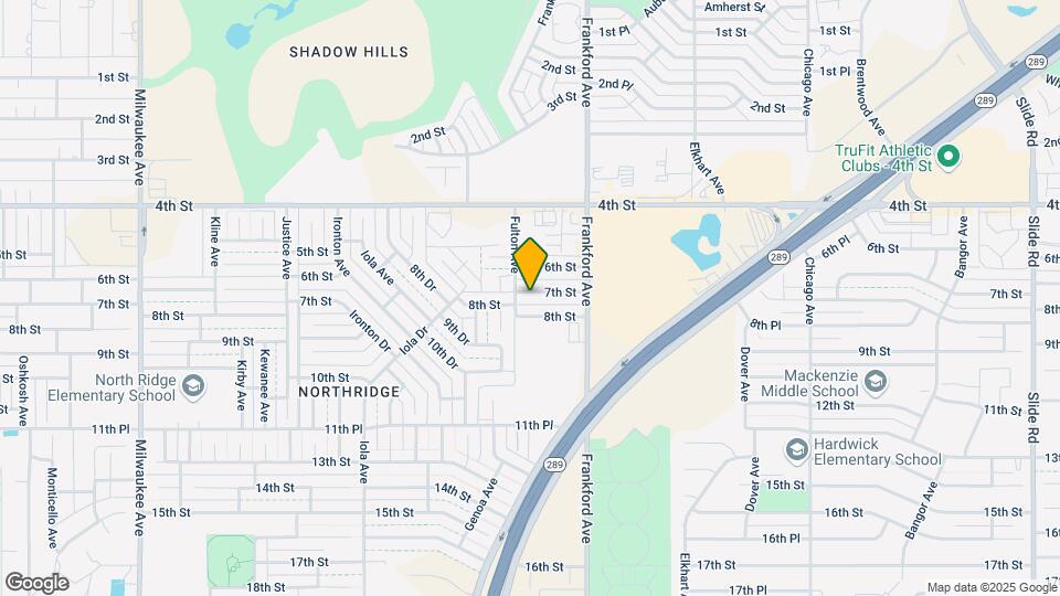 5839 7th St Map and Location Details