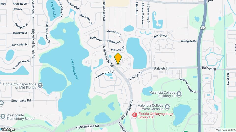 1051 S Hiawassee Rd Mapa y Detalles de la Ubicación