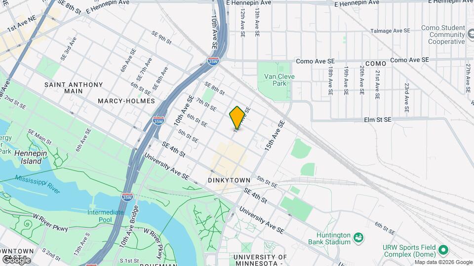 610 13th Ave SE Mapa y Detalles de la Ubicación