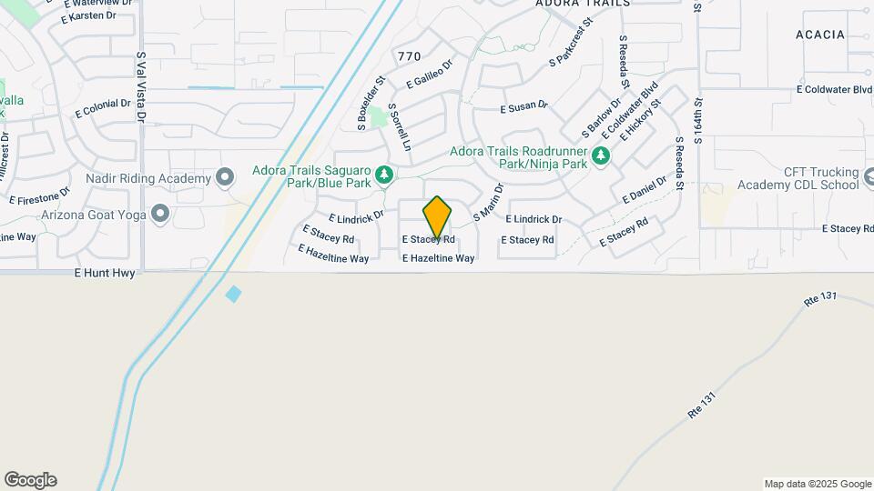 2213 E Stacey Rd Map and Location Details