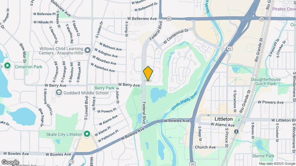 3076 W Prentice Ave Map and Location Details