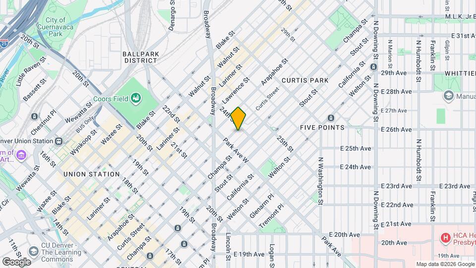 2340 Curtis St, Unit Unit 4 Mapa y Detalles de la Ubicación