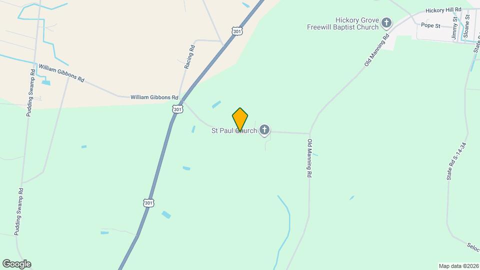 2122 William Gibbons Rd Map and Location Details