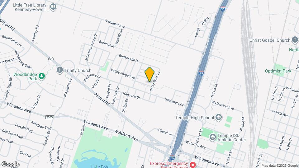 2306 B Valley Forge Ave Map and Location Details