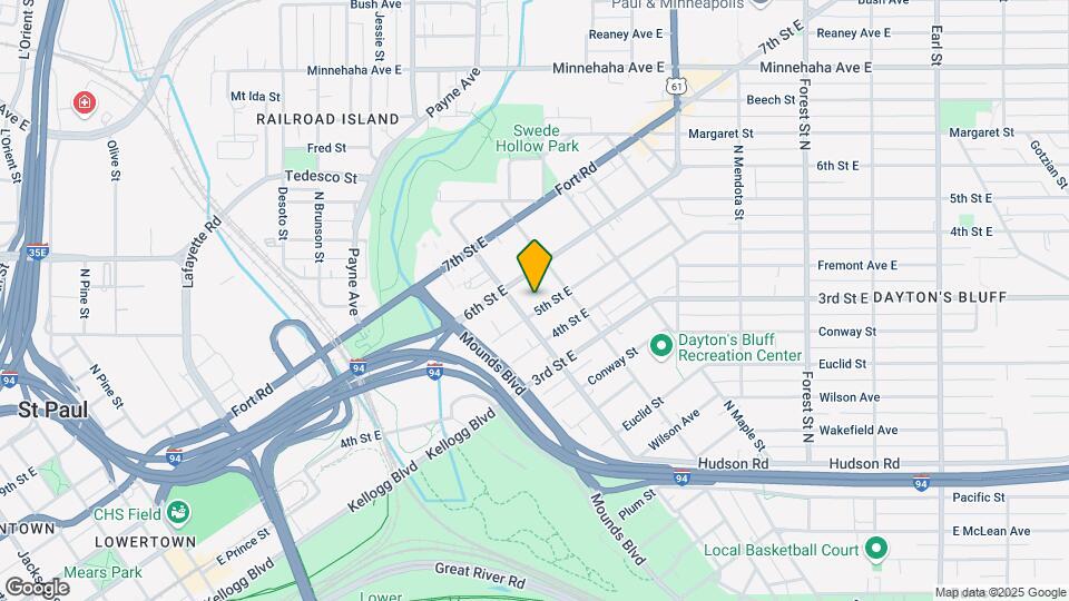 687 5th St E, Unit Apt. #1 Map and Location Details
