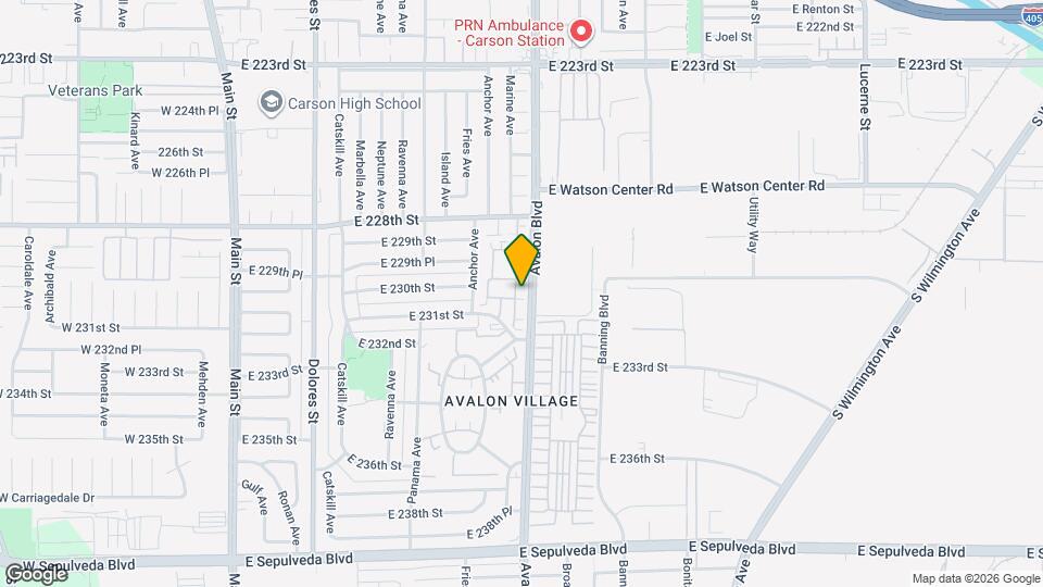 22992 Serra Dr Mapa y Detalles de la Ubicación