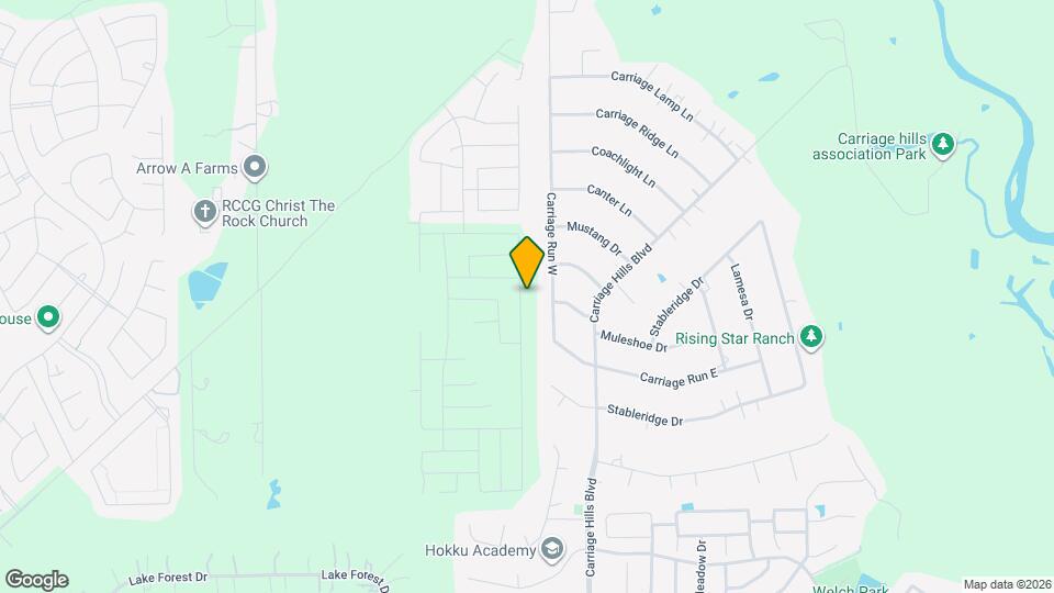 13462 Musky Dr Map and Location Details