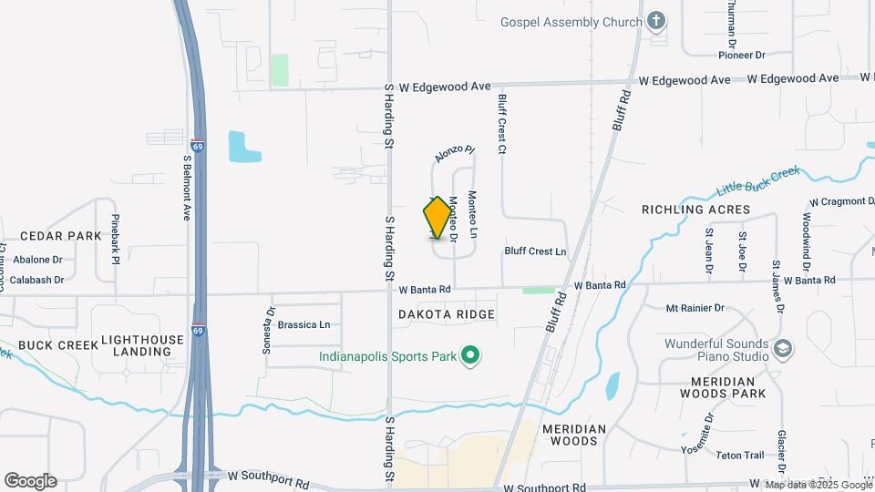 6409 Alonzo Dr Map and Location Details