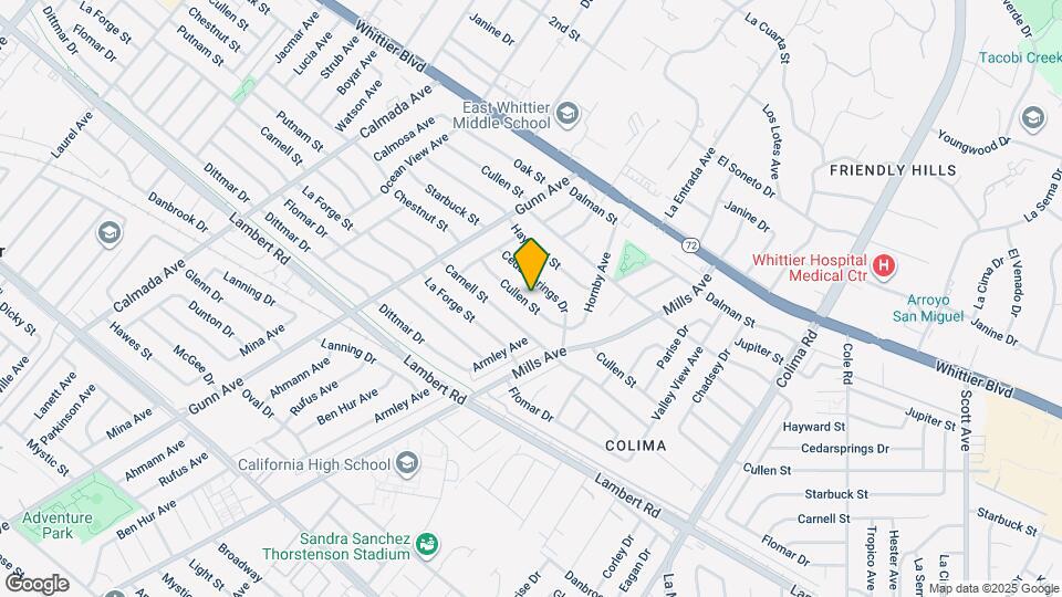 14509 Cullen St Map and Location Details