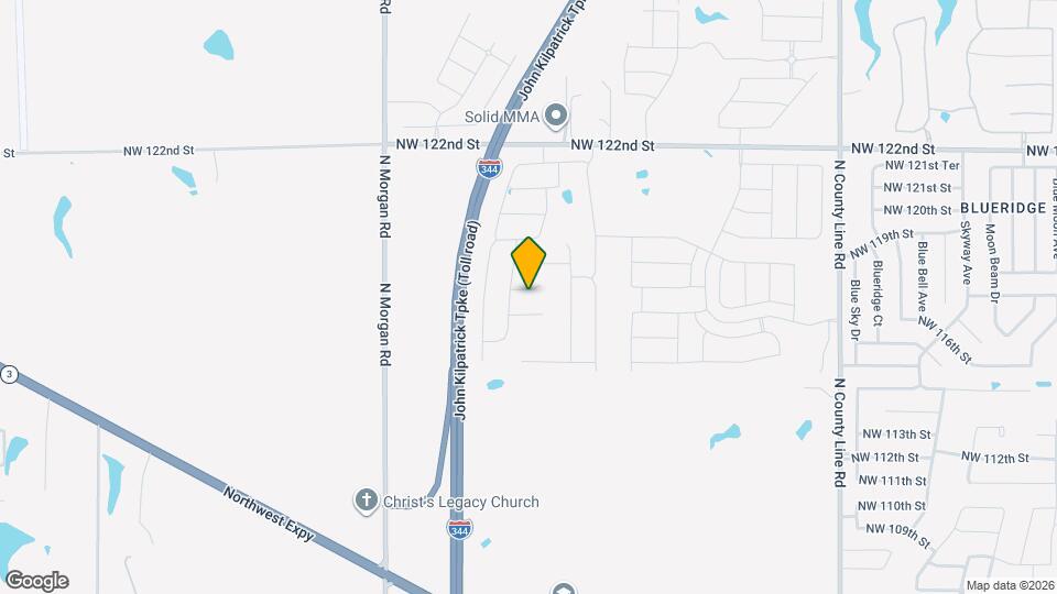 9512 Nw 117th Ct Map and Location Details