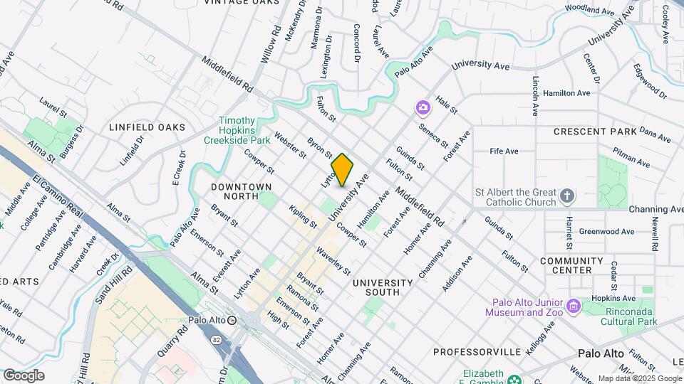 446 Webster St, Unit 446 Map and Location Details